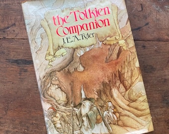 The Tolkien Companion: 1976 Hardcover, Illustrated Fantasy Reference