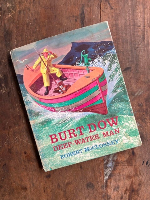 Burt Dow Deep Water Man: Robert Mccloskey Hardcover Book (1963) - Etsy