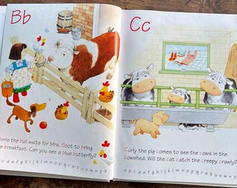 The Usborne Alphabet Book Farmyard Tales Heather Amery Illustrated