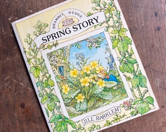 Brambly Hedge Spring Story by Jill Barklem Book 1 Children's Picture Book