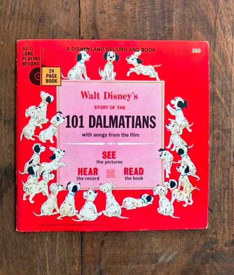 Walt Disney Book and Record Collection 9 Book Sets Bambi 101