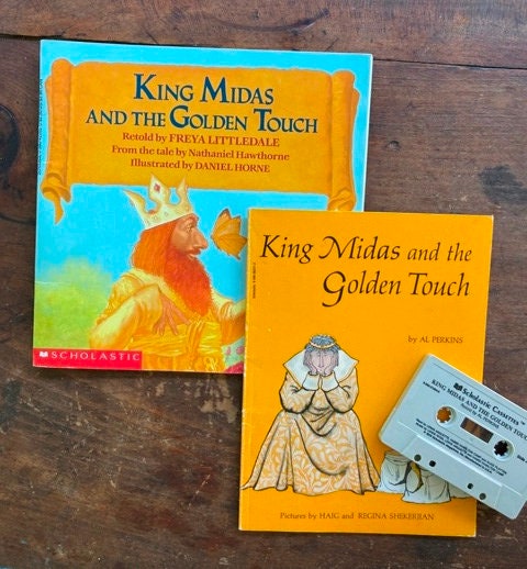 A Little Golden Book King Midas And The Golden Touch Margo Lundell 1997 1st  Ed 9780307303028
