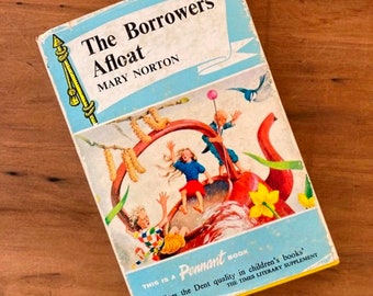 The Borrowers Afloat by Mary Norton Illustrated by Diana Stanley Hardcover 1964 Pennant Book