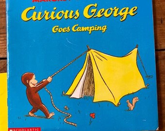 Curious George Book Collection: Camping, Chocolate Factory, Zoo