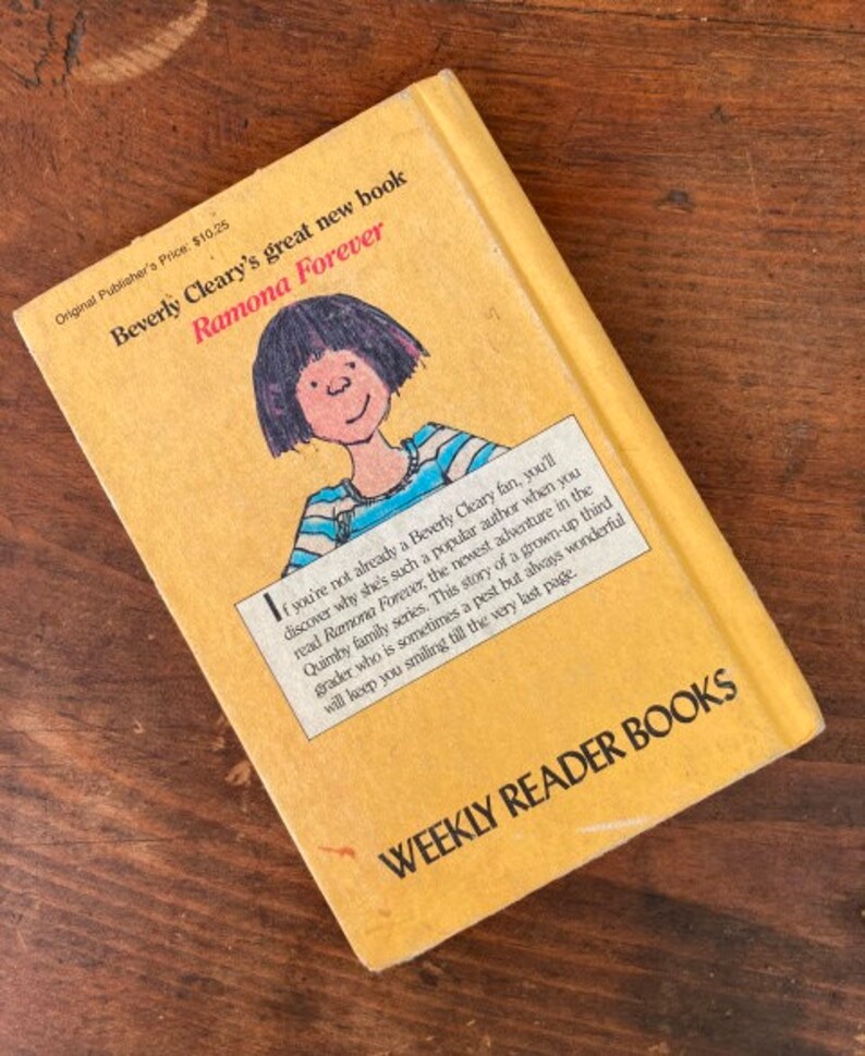 Ramona Forever by Beverly Cleary Illustrated by Alan Tiegreen - Etsy