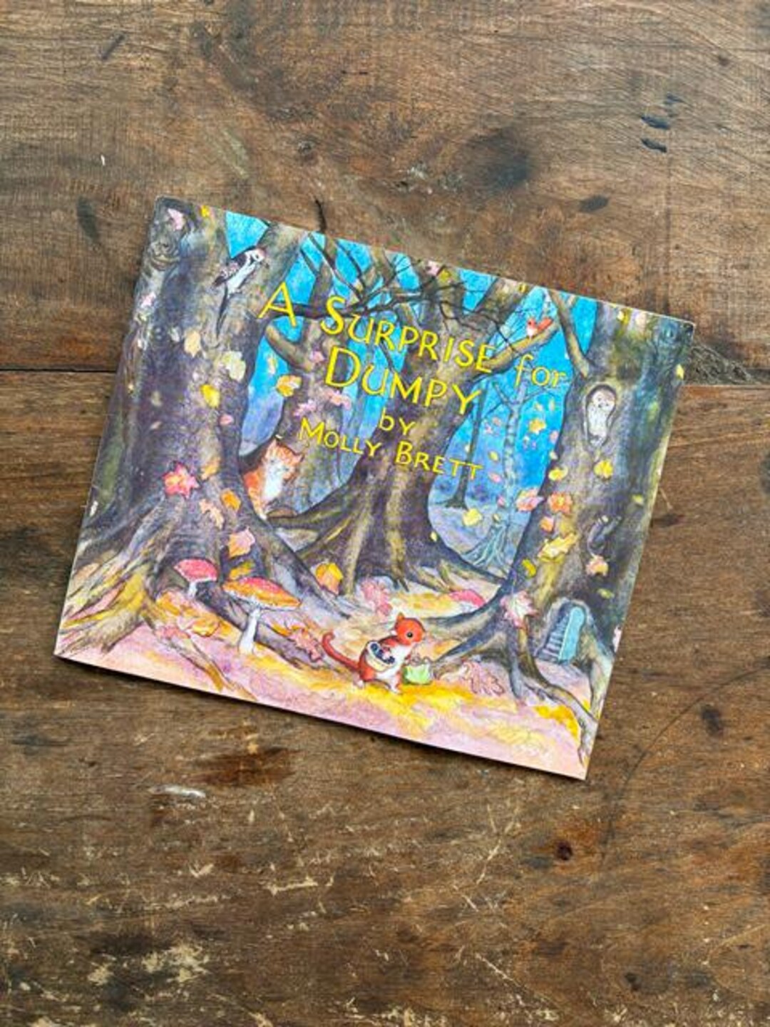 A Surprise for Dumpy: Molly Brett Illustrated Children's Book - Etsy