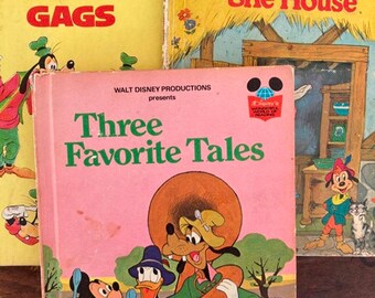 Vintage Disney Goofy Book Set: 1975 Wonderful World of Reading - Etsy