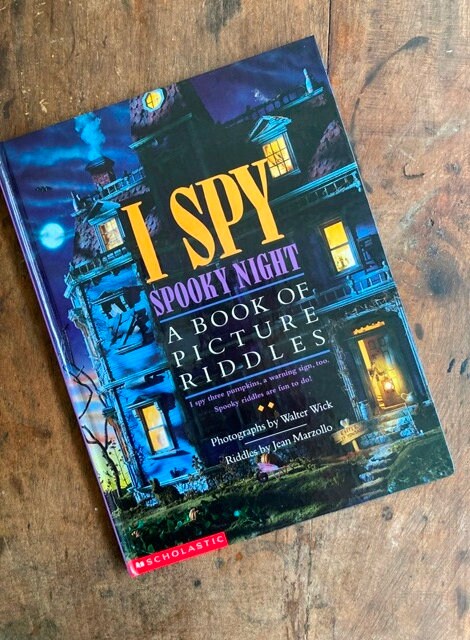 I Spy Spooky Night A Book of Picture Riddles Photographs by Walter Wick Riddles by Jean Marzollo - Etsy I Spy Spooky Night A Book of Picture Riddles Photographs by Walter Wick Riddles by Jean Marzollo - Etsy