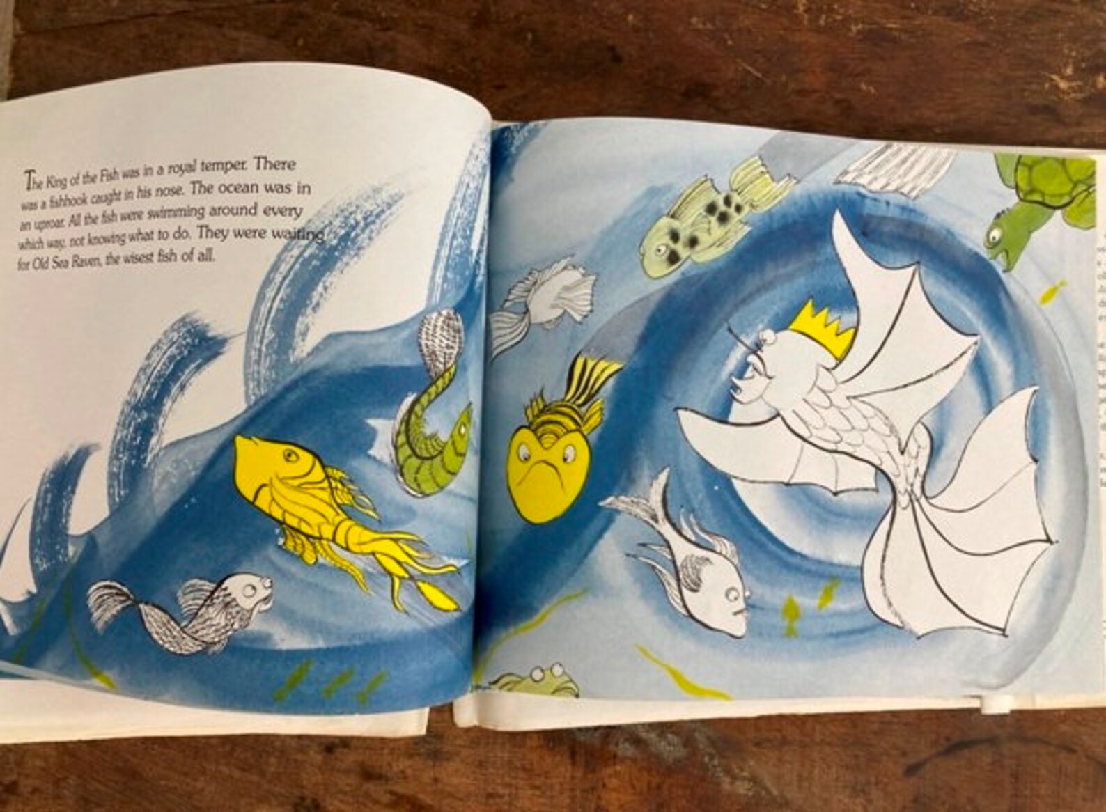 King of the Fish by Marian Parry Adapted From A Korean Folk Tale ...