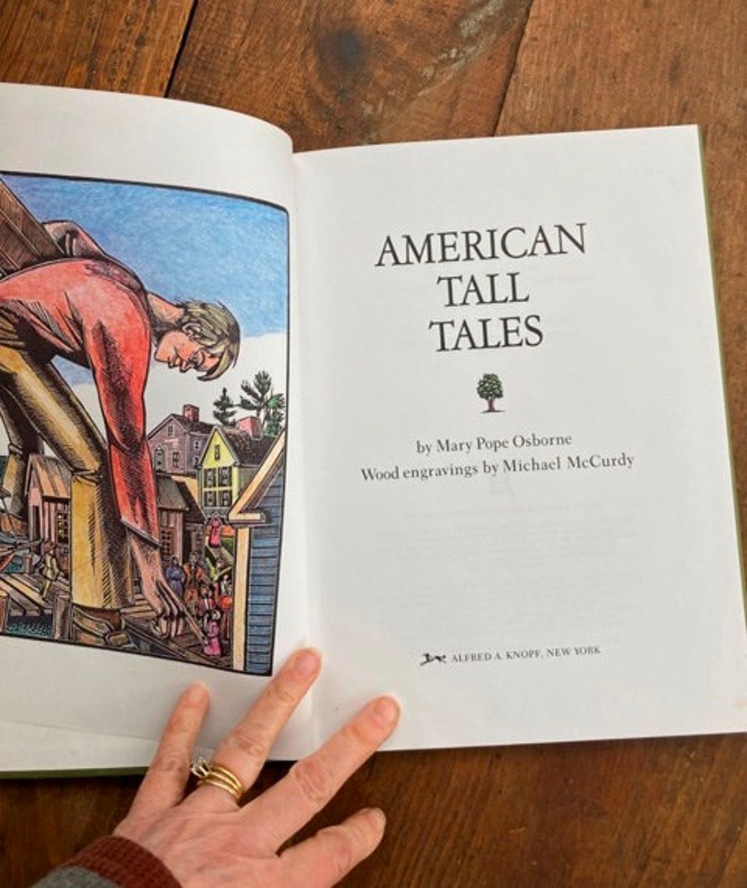 American Tall Tales By Mary Pope Osborne Wood Engravings By Michael american-tall-tales-by-mary-pope-osborne-wood-engravings-by-michael