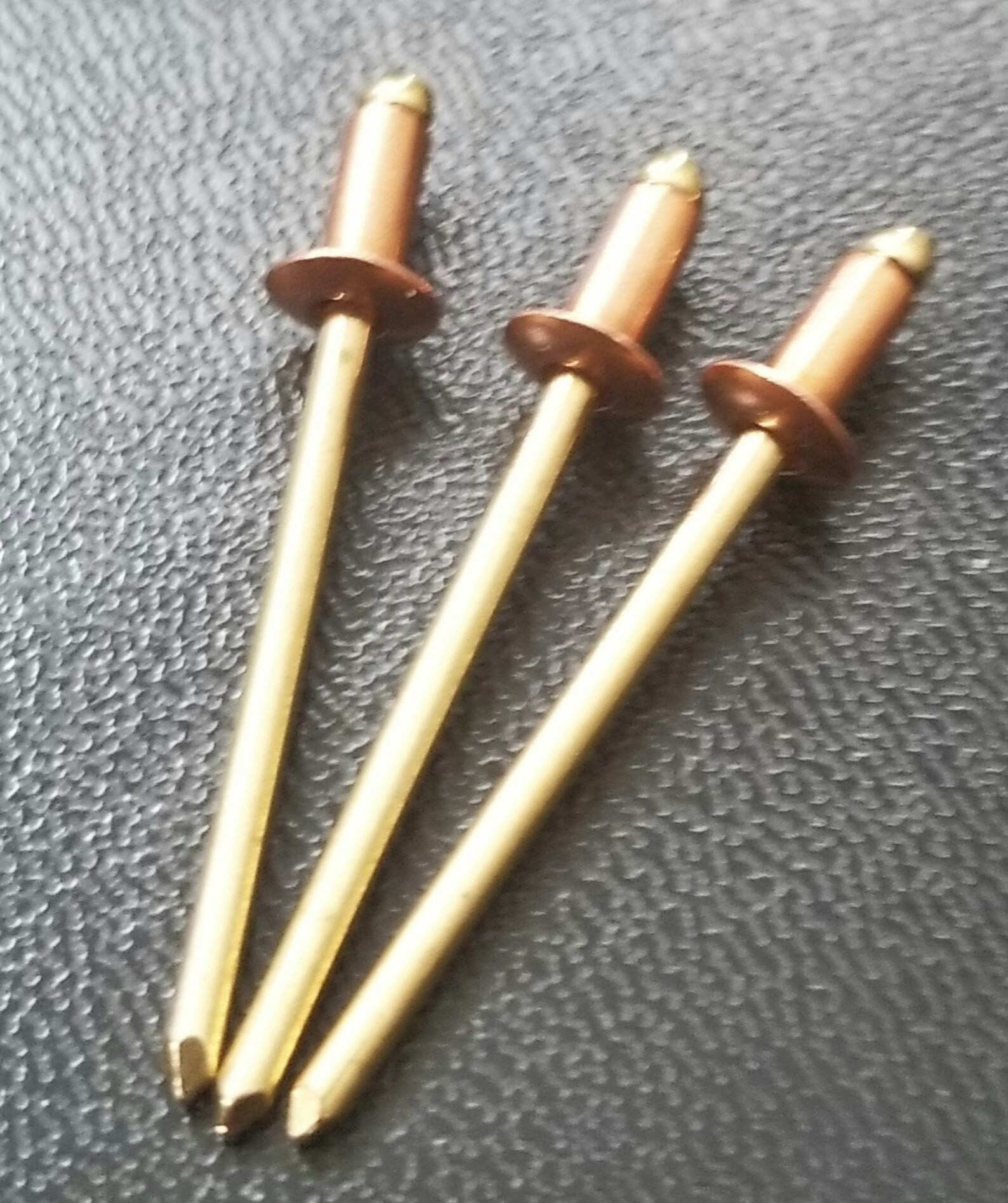 Copper Rivet Brass Mandrel Blind Open End Button Head 1/8 42 100 per