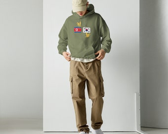 Let Peace Reign On Korean Peninsula Hoodie