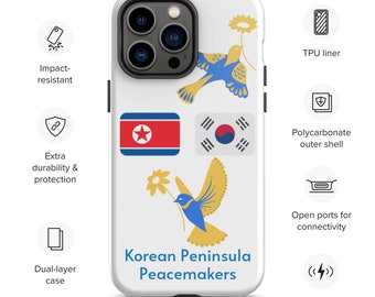 Korean Peninsula Peacemakers iPhone Case