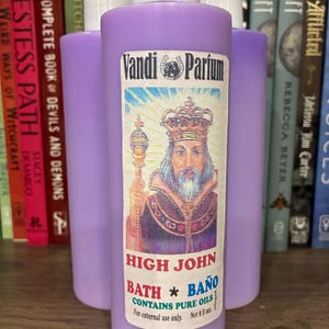 High John Floor Wash Bath 8oz | Vandi Parfum | Spiritual Cleansing Wash | Luck Success Strength | Hoodoo Rootwork |  3 Bottles