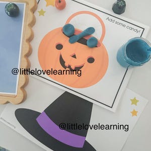 HALLOWEEN PACK spooky activities halloween activity printables kindergarten tracing numbers matching October elementary homeschooling image 4