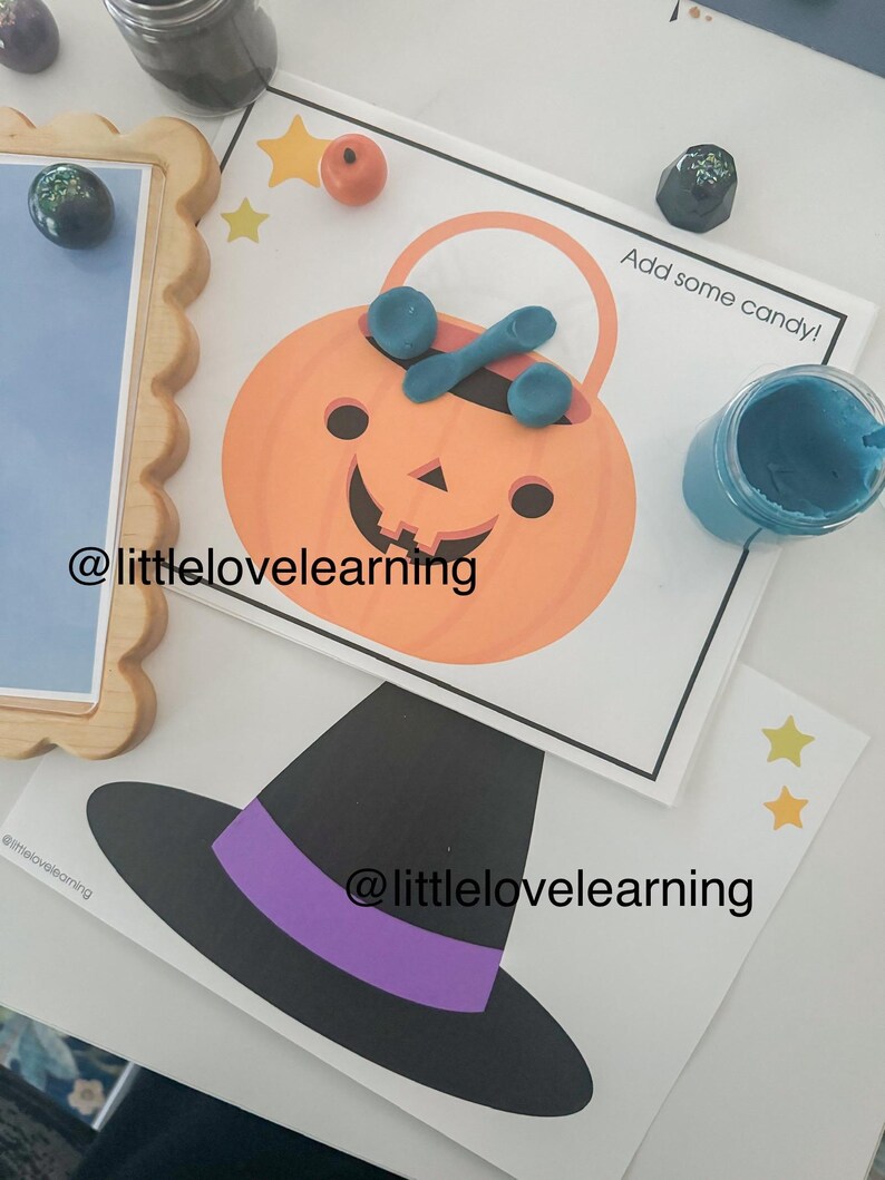 HALLOWEEN PACK spooky activities halloween activity printables kindergarten tracing numbers matching October elementary homeschooling image 4