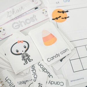 HALLOWEEN PACK spooky activities halloween activity printables kindergarten tracing numbers matching October elementary homeschooling image 5