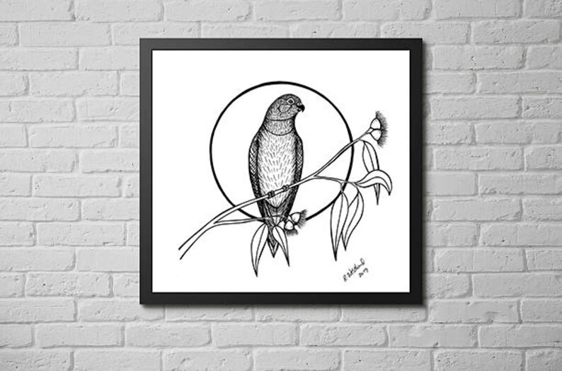 Fine Art Print Varied Lorikeet