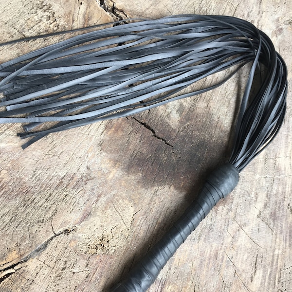 The Original Bike Tube Flogger | Vegan Leather Whip | BDSM Toy | Zero Waste Whip | Thuddy Flogger | Fetish Toy | Sensation Play | Kink Whip