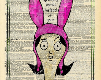 Buy 2 Get 1 Free Damn Dirty Lies  Louise Belcher Bob's Burgers Fan Art
