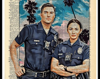 Buy 2 Get 1 Free Mix & Match Lucy Chen and Tim Bradford The Rookie Dictionary Fan Art