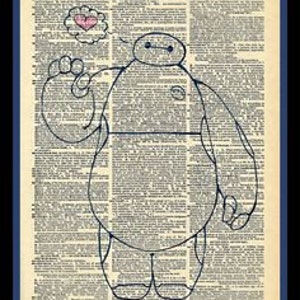 Buy 2 Get 1 Free Mix & Match Baymax Big Hero 6 Fan Art