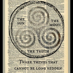 Buy 2 Get 1 Free Mix & Match Three Things That Cannot Be Long Hidden Quote Teen Wolf Dictionary Fan Art
