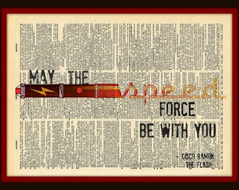 Buy 2 Get 1 Free May The Speed Force Be With You Cisco Ramon The Flash Fan Art