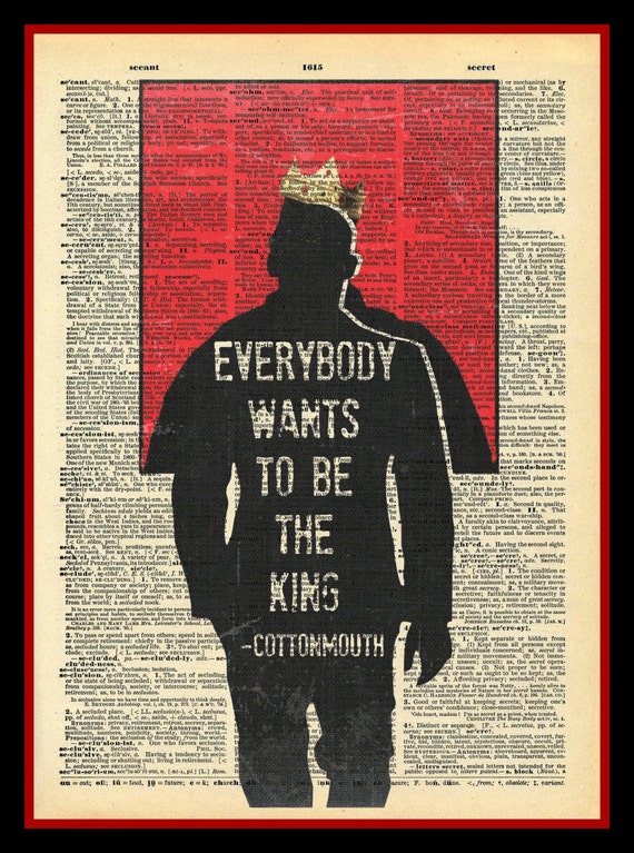 Biggie Smalls Notorious BIG Luke Cage Giant Wall Art Split Poster Print