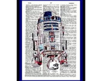 Buy 2 Get 1 Free Mix & Match R2D2 Robot Droid Star Wars Tribute Fan Art