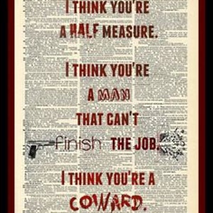 Buy 2 Get 1 Free Mix & Match Half Measure Punisher Quote Daredevil Fan Art