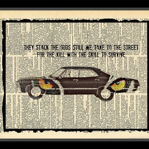 Buy 2 Get 1 Free Mix & Match Eye Of The Tiger Supernatural Fan Art