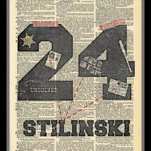 Buy 2 Get 1 Free Mix & Match Stiles Stilinski 24 Lacrosse Teen Wolf Dictionary Fan Art