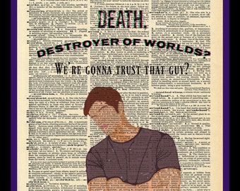 Buy 2 Get 1 Free Mix & Match Isaac Lahey Quote Teen Wolf  Dictionary Fan Art