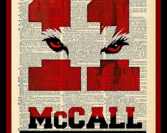 Buy 2 Get 1 Free Mix & Match Scott McCall 11 Lacrosse Teen Wolf  Dictionary Fan Art