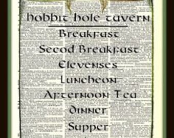 Buy 2 Get 1 Free Mix & Match Hobbit Hole Tavern Lord of The Rings Fan Art
