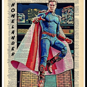 Buy 2 Get 1 Free Mix & Match Homelander Anthony Starr The Boys Dictionary Fan Art