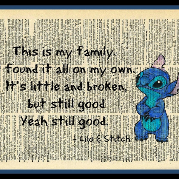 Buy 2 Get 1 Free Mix & Match This Is My Family Stitch Quote Fan Art