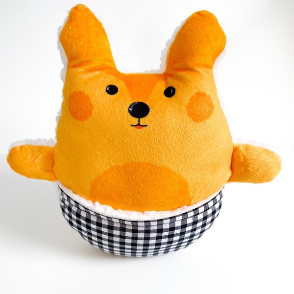 Punkling - Mitty - stuffed animal (with pockets!)