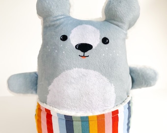 Punkling - Scoot - stuffed animal (with pockets!)