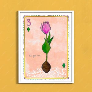 3 diamanten - Dopamine deck - 8 x 10 print