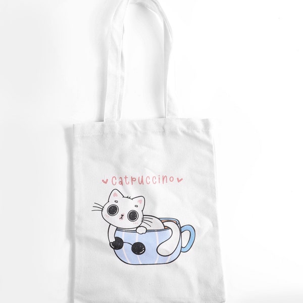 Small canvas tote|Cats Tote Bag|Cat Lover Tote Bag|Funny Cat Tote Bag|Canvas Tote Bag