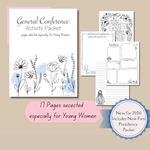 A Young Women’s Guide to General Conference: Activities & Inspiration