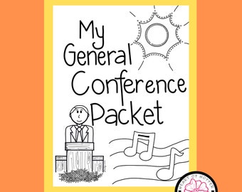 General Conference Activity Packet - Color, Listen and Learn