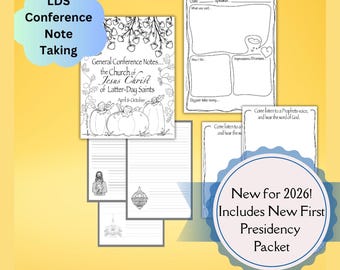 General Conference All about Note Taking Record Your Inspiration In a Meaningful Way