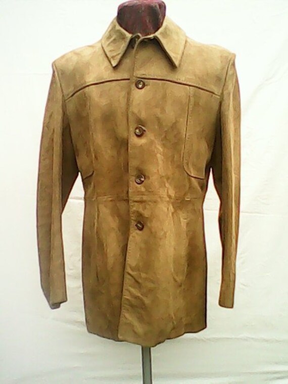 Suede Jacket By Austin Reed 1970s.