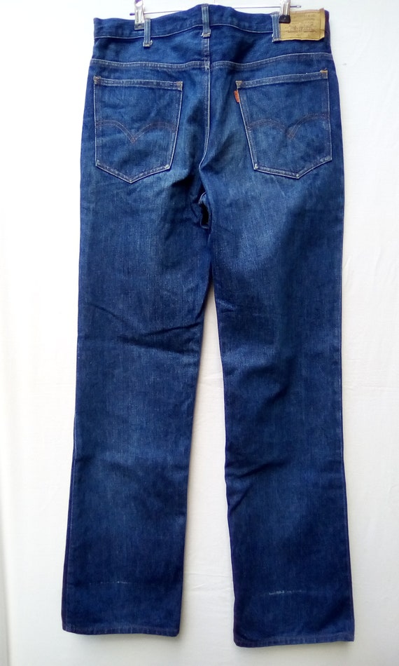 Levi's Jeans Orange Tab 527 6217 1970s. - Gem