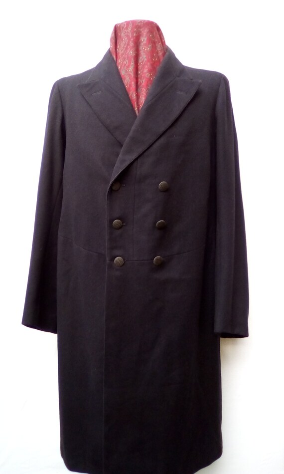 Frock Coat , Edwardian Early 1900s.