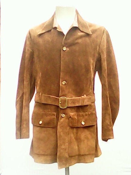 Image of Suede Jacket By Austin Reed 1960S