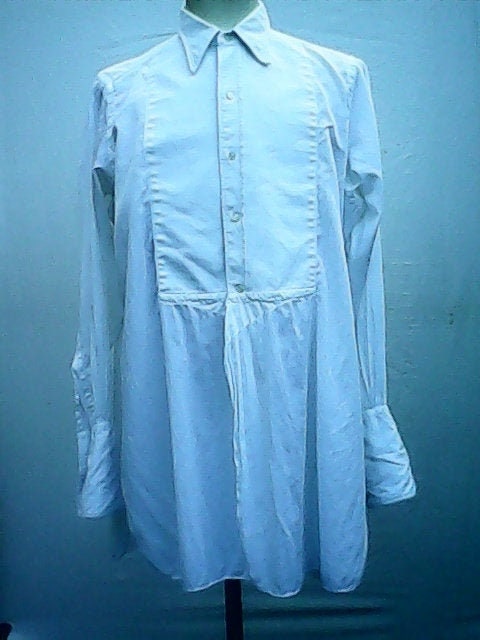 Image of Tailored Evening Shirt By A. Sulka & Co. Ltd. 1950S